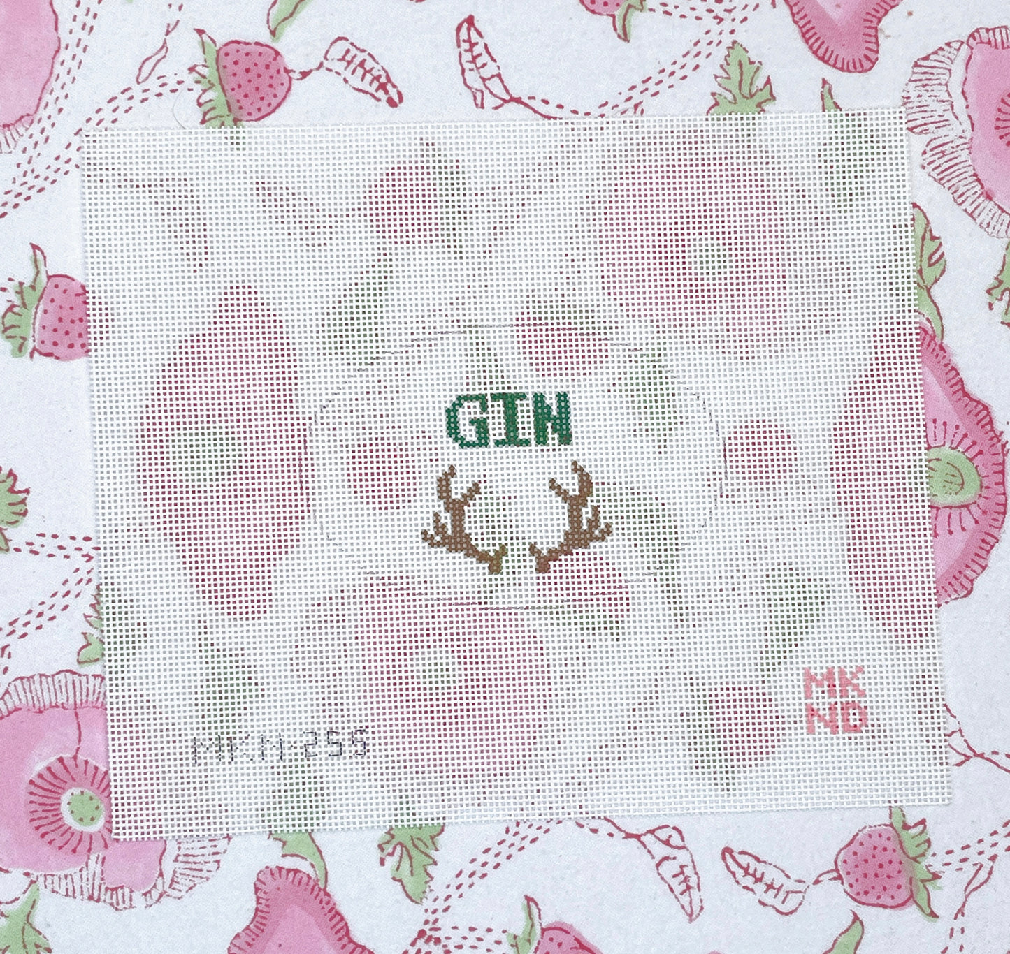 antlers gin decanter tag