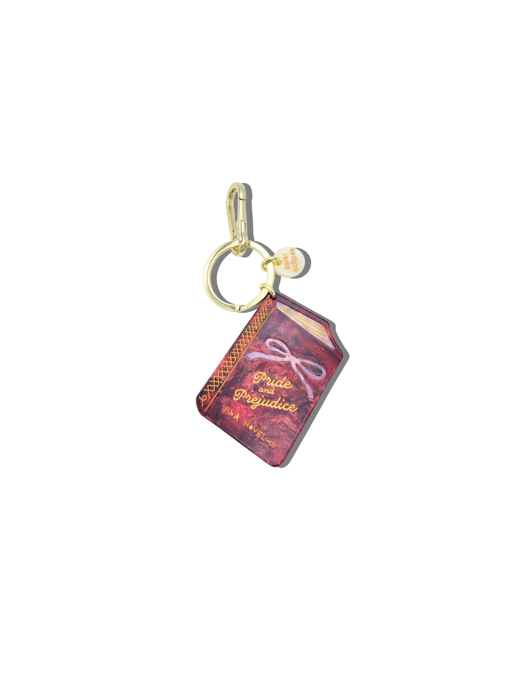 Pride & Prejudice bag charm
