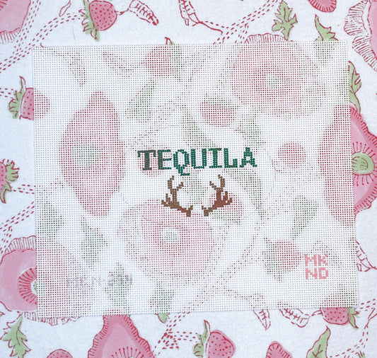 antlers tequila decanter tag