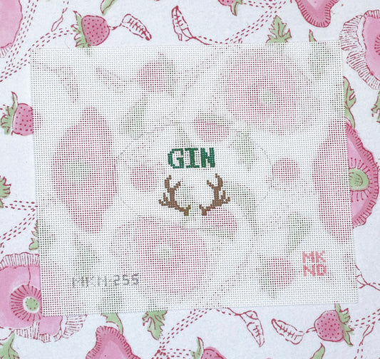 antlers gin decanter tag
