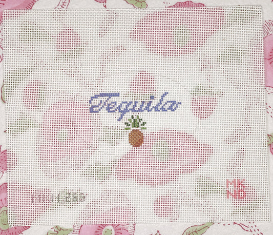 pineapple tequila decanter tag