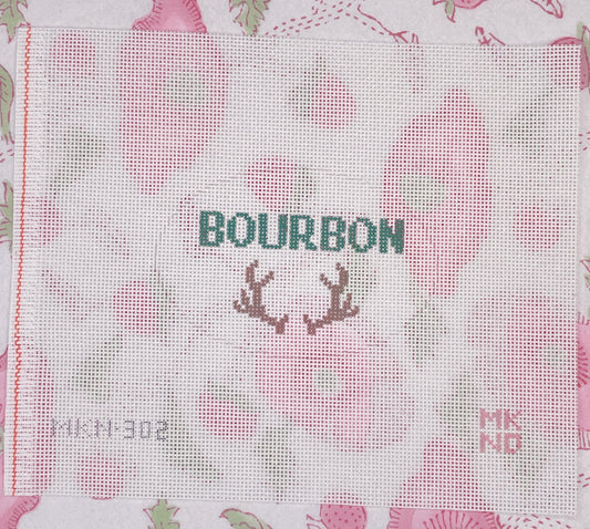 antler bourbon decanter tag