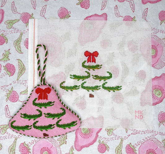 Pre-Order: alligator christmas tree