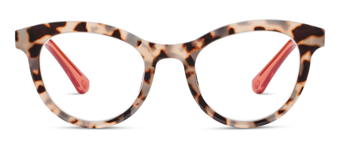Tribeca - Gray Tortoise/Coral